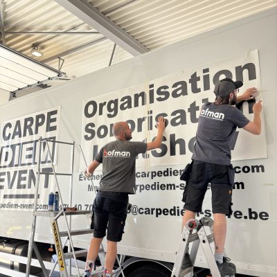 Lettrage Camion Hofman